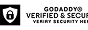 GoDaddy secured site seal logo shown in the KAYA88 Malaysia footer