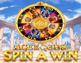 Age Of The Gods Spin A Win slot game in the KAYA88 Malaysia lobby