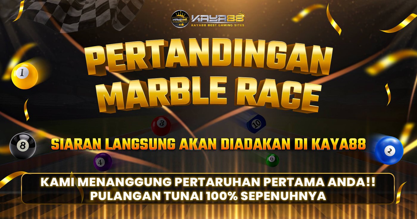 Marble Race live event broadcast on KAYA88