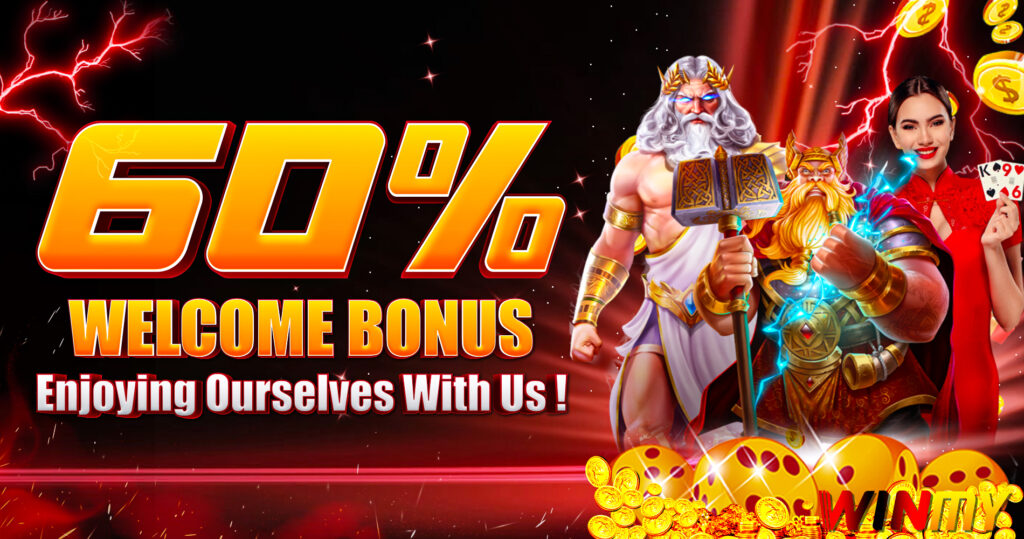 winmy Welcome bonus 60 win